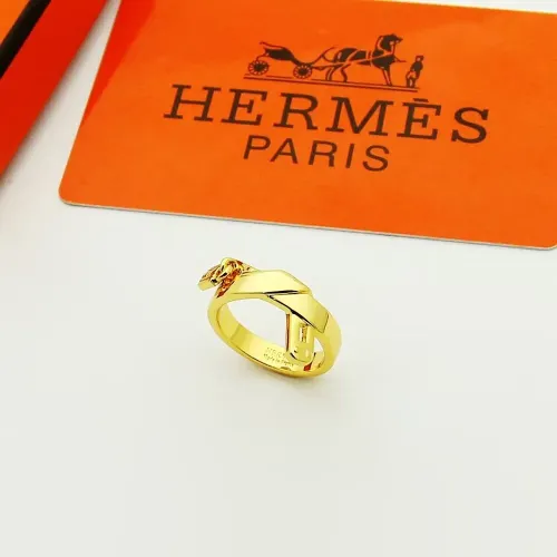 Wholesale Hermes Rings In Gold #1397564 $25.00 USD, Wholesale Quality Replica Hermes Rings