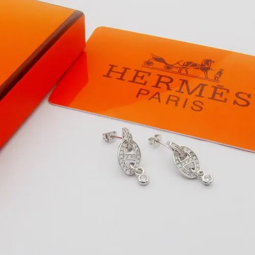 Wholesale Hermes Earrings For Women #1397565 $25.00 USD, Wholesale Quality Replica Hermes Earrings