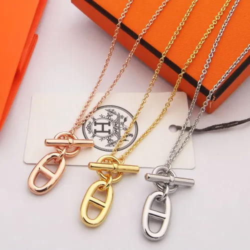 Replica Hermes Necklaces #1397568 $25.00 USD for Wholesale