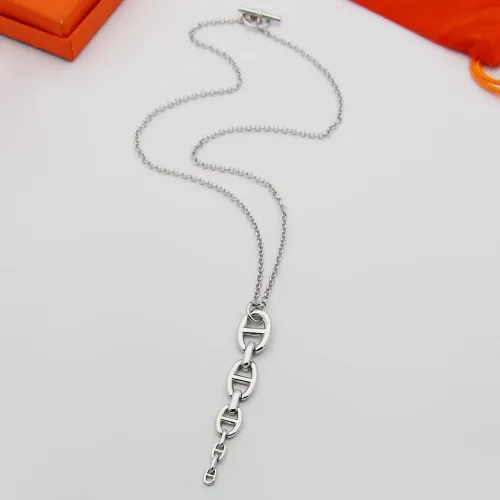 Wholesale Hermes Necklaces #1397571 $25.00 USD, Wholesale Quality Replica Hermes Necklaces