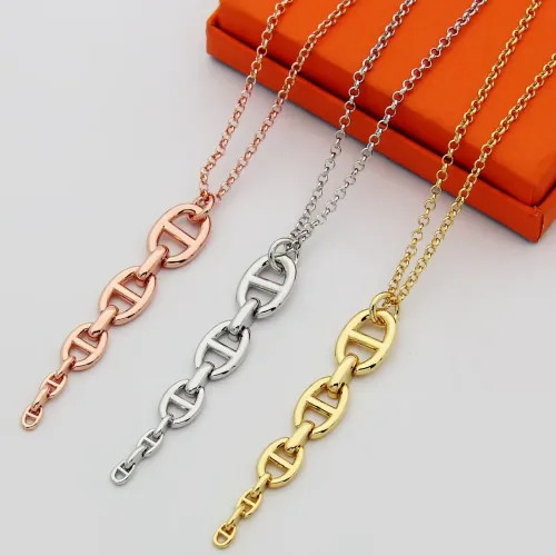 Replica Hermes Necklaces #1397572 $25.00 USD for Wholesale