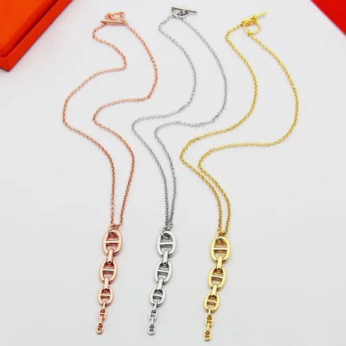 Replica Hermes Necklaces #1397572 $25.00 USD for Wholesale
