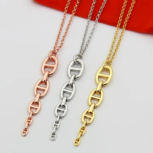 Replica Hermes Necklaces #1397573 $25.00 USD for Wholesale