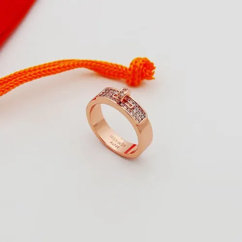 Wholesale Hermes Rings In Rose Gold #1397575 $23.00 USD, Wholesale Quality Replica Hermes Rings