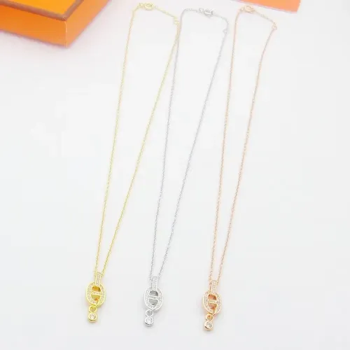 Replica Hermes Necklaces #1397660 $25.00 USD for Wholesale