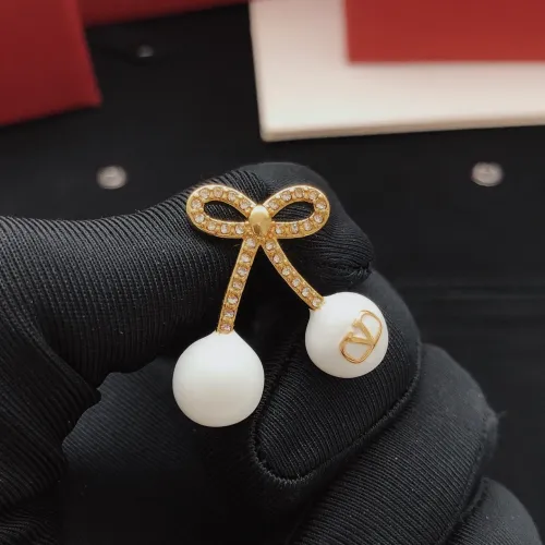 Replica Valentino Earrings For Women #1397688 $27.00 USD for Wholesale