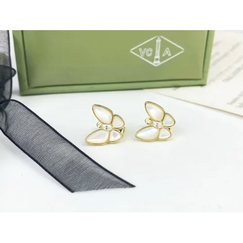Replica Van Cleef & Arpels Earrings For Women #1397727 $32.00 USD for Wholesale