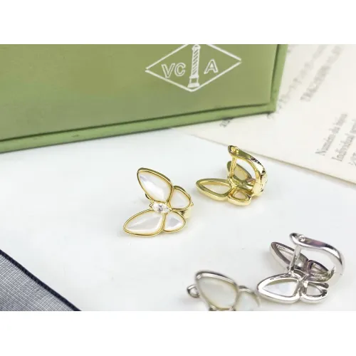 Replica Van Cleef & Arpels Earrings For Women #1397727 $32.00 USD for Wholesale
