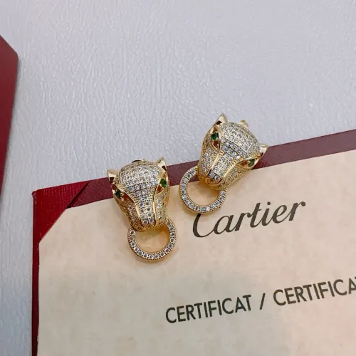 Wholesale Cartier Earrings For Women #1397772 $36.00 USD, Wholesale Quality Replica Cartier Earrings