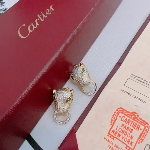 Replica Cartier Earrings For Women #1397772 $36.00 USD for Wholesale