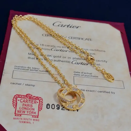 Wholesale Cartier Necklaces #1397801 $48.00 USD, Wholesale Quality Replica Cartier Necklaces