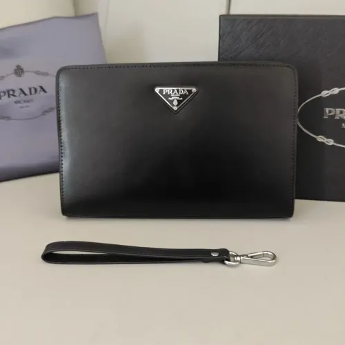 Wholesale Prada AAA Man Pouches #1397903 $96.00 USD, Wholesale Quality Replica Prada AAA Man Wallets