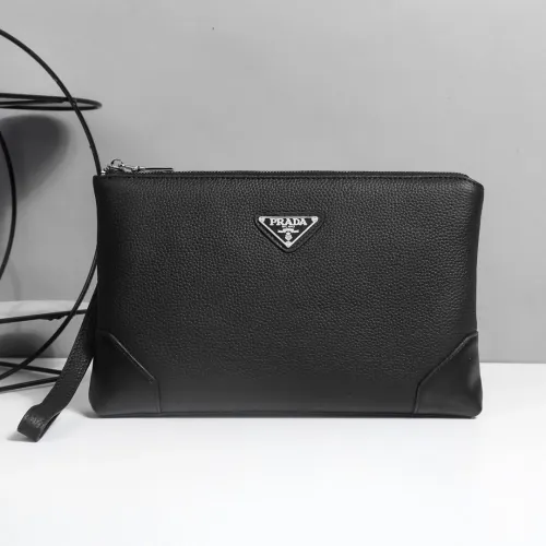 Wholesale Prada AAA Man Pouches #1397904 $96.00 USD, Wholesale Quality Replica Prada AAA Man Wallets