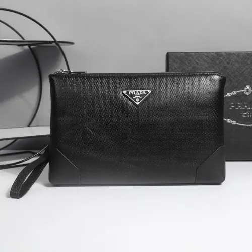 Wholesale Prada AAA Man Pouches #1397907 $96.00 USD, Wholesale Quality Replica Prada AAA Man Wallets