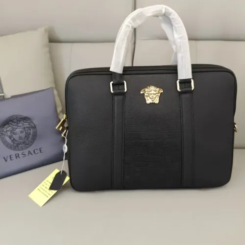 Wholesale Versace AAA Man Handbags #1397933 $162.00 USD, Wholesale Quality Replica Versace AAA Man Handbags