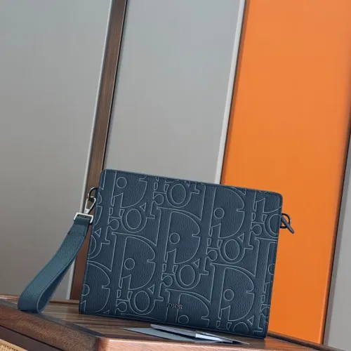 Wholesale Christian Dior AAA Man Pouches #1397949 $122.00 USD, Wholesale Quality Replica Christian Dior AAA Man Wallets