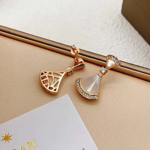 Replica Bvlgari Earrings For Women #1397976 $36.00 USD for Wholesale