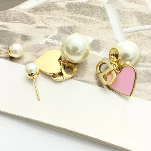 Replica Christian Dior Earrings For Women #1398055 $32.00 USD for Wholesale