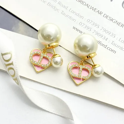 Replica Christian Dior Earrings For Women #1398055 $32.00 USD for Wholesale