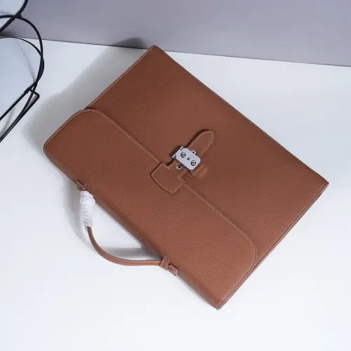 Replica Hermes AAA Man Handbags #1398077 $200.00 USD for Wholesale