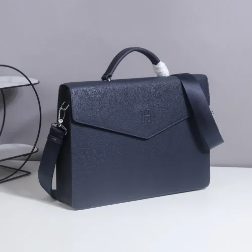Replica Hermes AAA Man Handbags #1398101 $200.00 USD for Wholesale