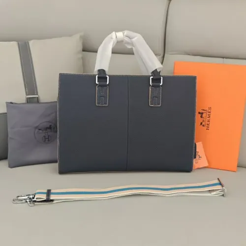 Replica Hermes AAA Man Handbags #1398110 $162.00 USD for Wholesale