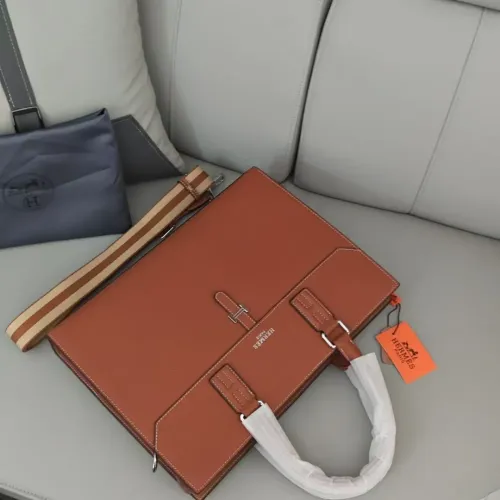 Replica Hermes AAA Man Handbags #1398111 $162.00 USD for Wholesale