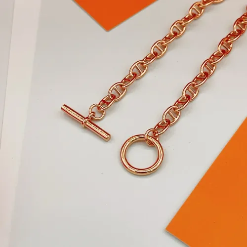 Replica Hermes Necklaces #1398112 $36.00 USD for Wholesale