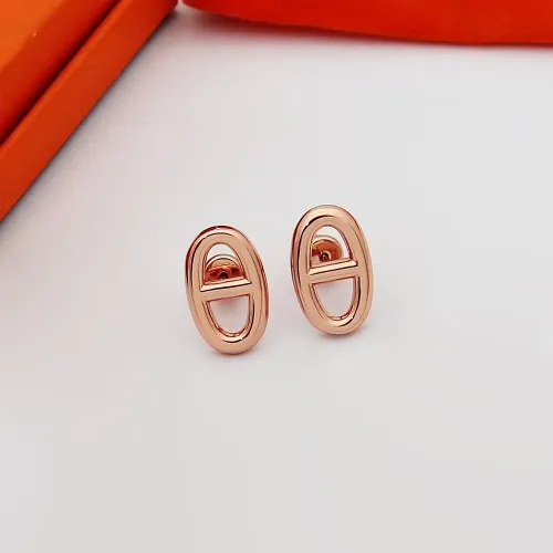 Wholesale Hermes Earrings For Women #1398127 $23.00 USD, Wholesale Quality Replica Hermes Earrings
