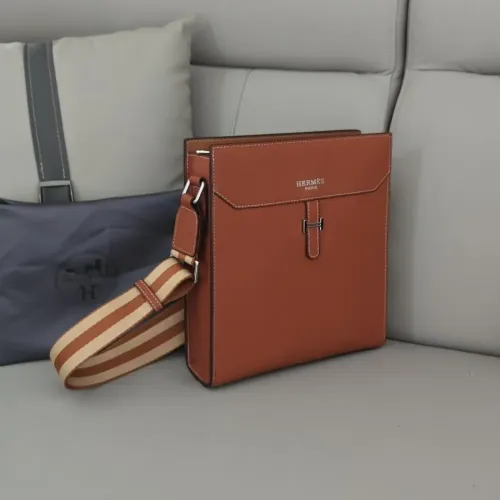Replica Hermes AAA Man Messenger Bags #1398130 $108.00 USD for Wholesale