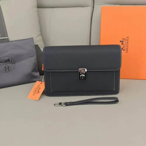 Wholesale Hermes AAA Man Pouches #1398146 $102.00 USD, Wholesale Quality Replica Hermes AAA Man Wallets