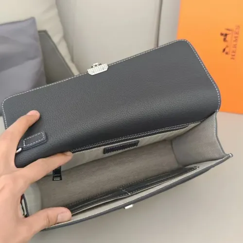 Replica Hermes AAA Man Pouches #1398146 $102.00 USD for Wholesale