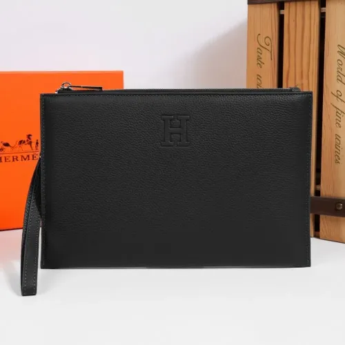 Wholesale Hermes AAA Man Pouches #1398182 $96.00 USD, Wholesale Quality Replica Hermes AAA Man Wallets