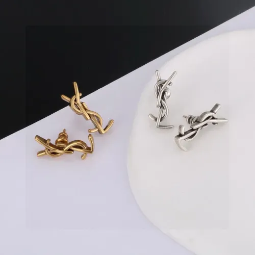 Replica Yves Saint Laurent YSL Earrings For Women #1398195 $25.00 USD for Wholesale