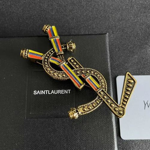 Wholesale Yves Saint Laurent Brooches For Women #1398217 $27.00 USD, Wholesale Quality Replica Yves Saint Laurent Brooches