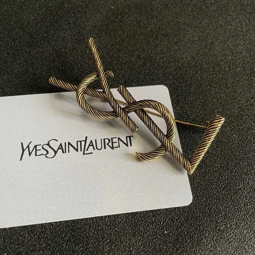 Replica Yves Saint Laurent Brooches For Women #1398219 $27.00 USD for Wholesale