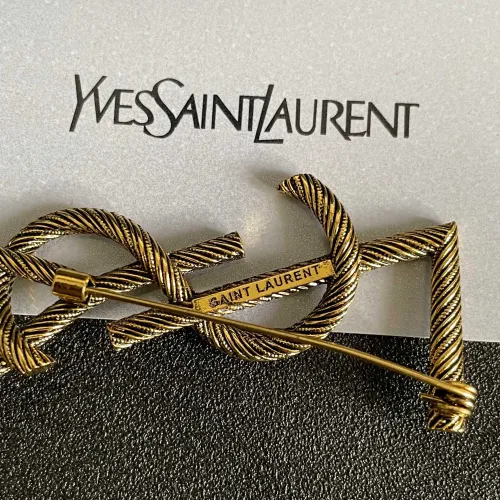 Replica Yves Saint Laurent Brooches For Women #1398219 $27.00 USD for Wholesale