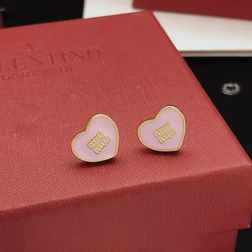 Replica MIU MIU Earrings For Women #1398282 $25.00 USD for Wholesale