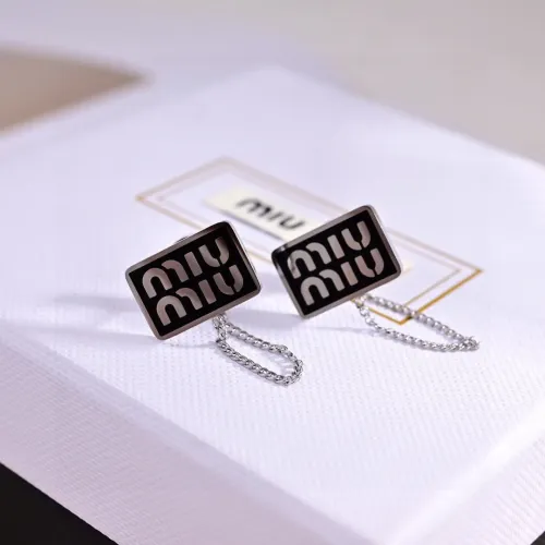 Wholesale MIU MIU Earrings For Women #1398317 $25.00 USD, Wholesale Quality Replica MIU MIU Earrings