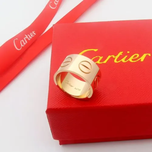 Wholesale Cartier Rings In Rose Gold For Unisex #1398335 $25.00 USD, Wholesale Quality Replica Cartier Rings