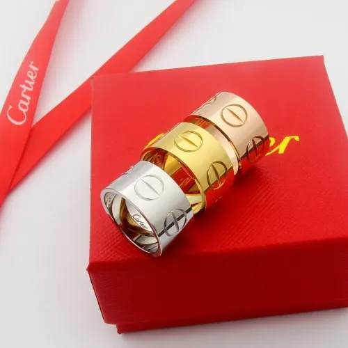 Replica Cartier Rings In Rose Gold For Unisex #1398335 $25.00 USD for Wholesale