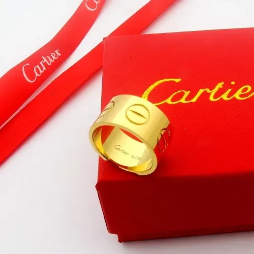 Wholesale Cartier Rings In Gold For Unisex #1398336 $25.00 USD, Wholesale Quality Replica Cartier Rings