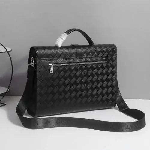 Replica Mont Blanc AAA Man Handbags #1398383 $200.00 USD for Wholesale