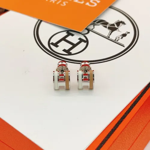 Wholesale Hermes Earrings For Women #1398421 $32.00 USD, Wholesale Quality Replica Hermes Earrings