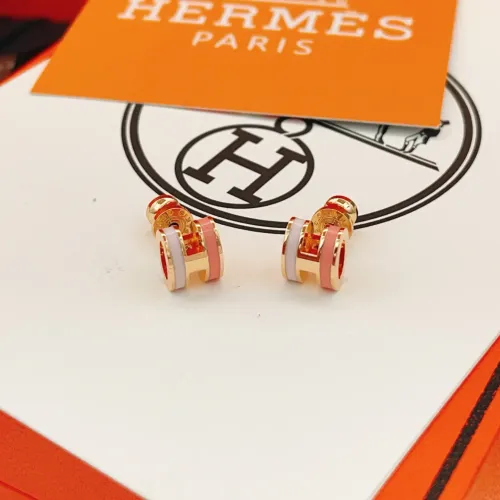 Wholesale Hermes Earrings For Women #1398425 $32.00 USD, Wholesale Quality Replica Hermes Earrings