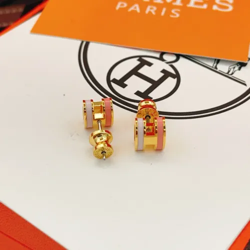 Replica Hermes Earrings For Women #1398426 $32.00 USD for Wholesale