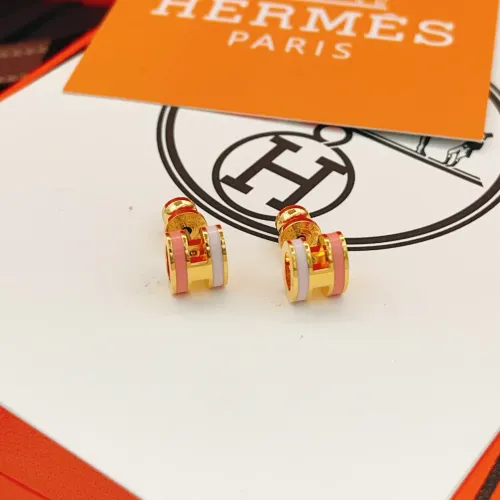 Replica Hermes Earrings For Women #1398426 $32.00 USD for Wholesale