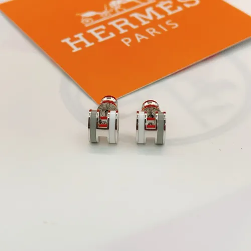 Wholesale Hermes Earrings For Women #1398427 $32.00 USD, Wholesale Quality Replica Hermes Earrings