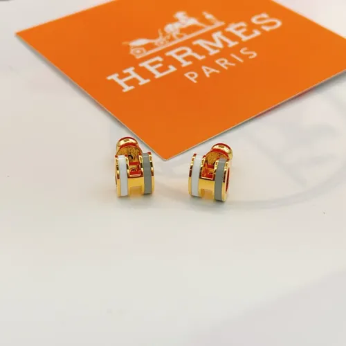 Wholesale Hermes Earrings For Women #1398430 $32.00 USD, Wholesale Quality Replica Hermes Earrings