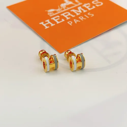 Replica Hermes Earrings For Women #1398430 $32.00 USD for Wholesale